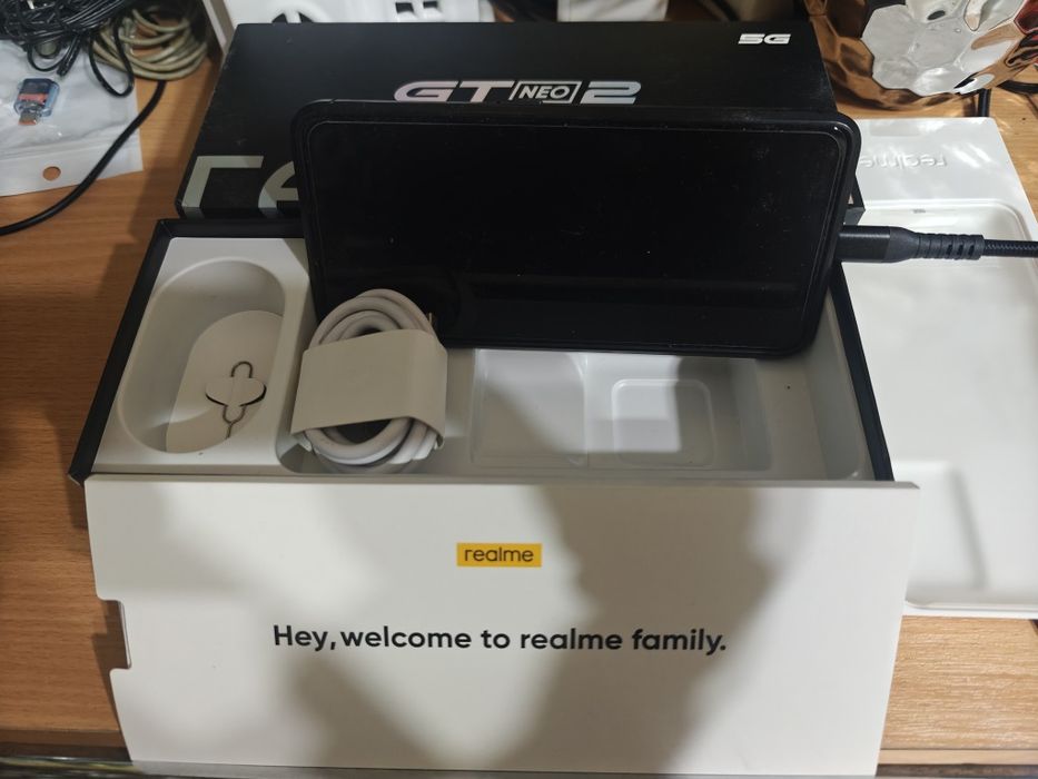 Realme GT Neo 2 12GB/256GB 5G Android 16 nowa bateria komplet