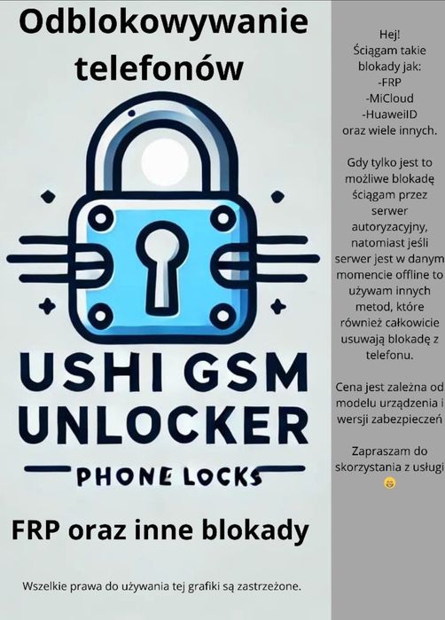 Zdalne usuwanie blokad z telefonów FRP