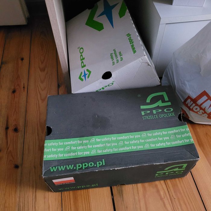 Wysokiej klasy obuwie ppo robocze model 52n brazowe 44