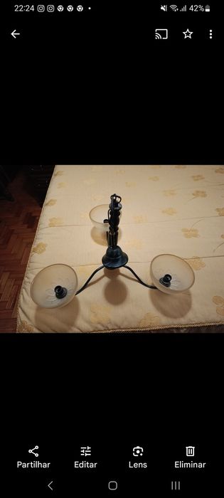 Candeeiro de tecto para quarto