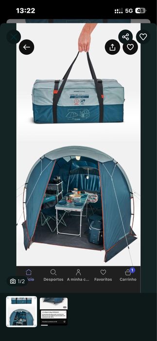 Tenda decatlhon 4.1