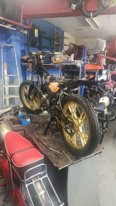 Motorizada Yamaha Rd50 e Sachs V5