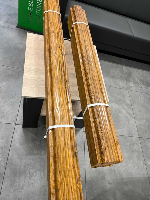 PACZKA SZTACHET stalowych drewnopodobnych