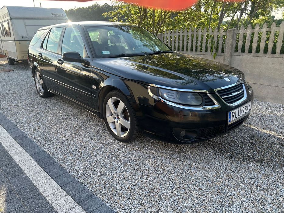 Saab 9-5 Sprzedam Saab 95 kombi LPG małyprzebieg, benzyna i gaz, automat, skóry