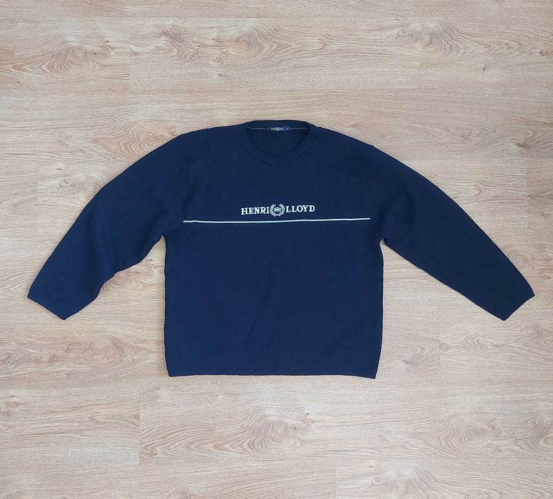 Henri Lloyd granatowy sweter męski, rozmiar XL