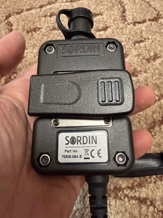 Активні навушники Sordin Supreme Mil CC-4 Neckband з мікрофоном та РТТ адаптером
