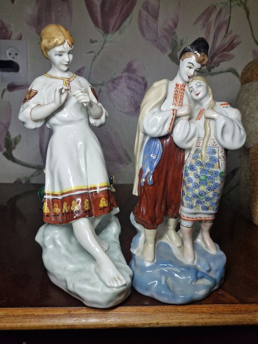 фарфоровые Статуэтки. Керамика. Фигурки. Посуда. Раритет.