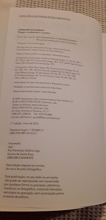 Consumo ecológico - Poupar o ambiente e a carteira (Deco Proteste)