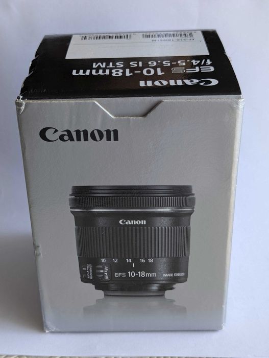 Canon EF-S 10-18mm f4.5-5.6 IS STM