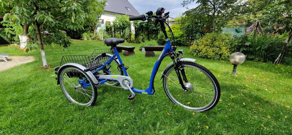 Rower elektryczny  3-kołowy , niemiecki,  na gwarancji