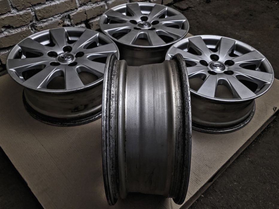 R16 5x114.3 | Original | Toyota/Lexus/Suzuki/Fiat/Chrysler/Dodge.. | Рідна фарба, ідеальний технічний стан, без дефектів | Комплект | Преміум диски