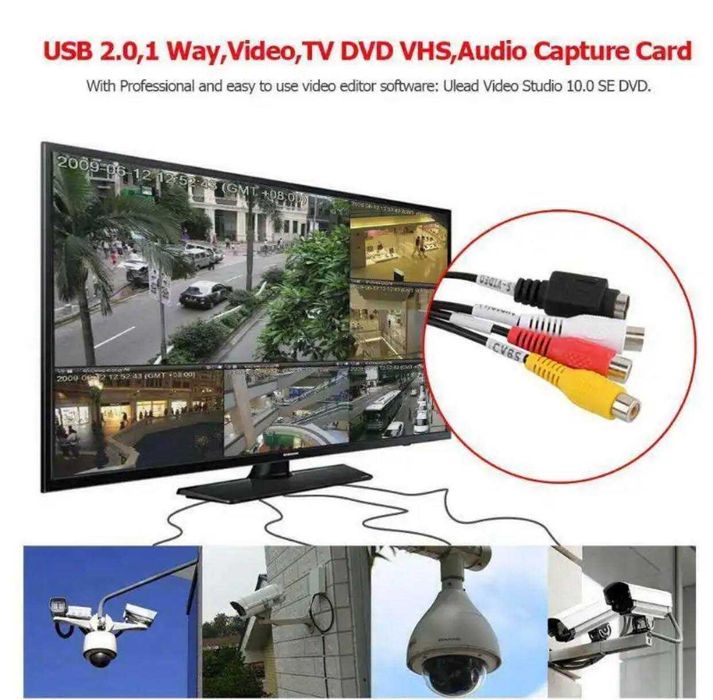 Placa Video USB Nova