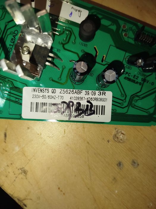 Części pralki Candy GO4 F 106 elektronika programator zestaw OKAZJA