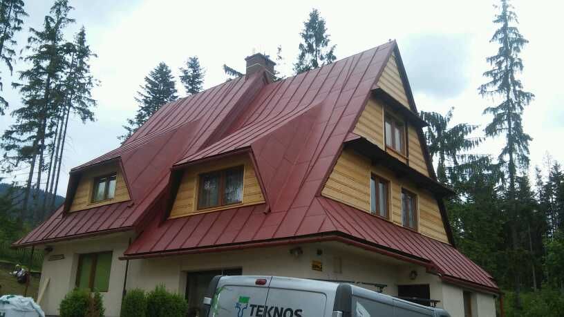 Malowanie dachów, dachu, malowanie dachówki.