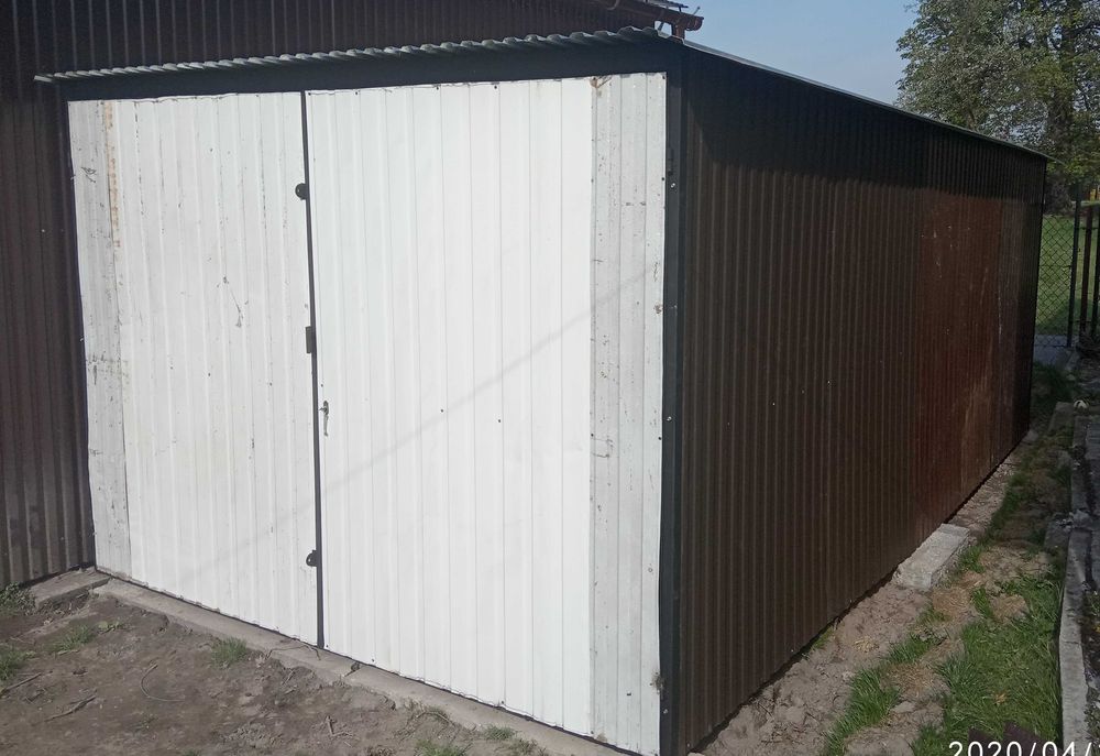 Garaż Blaszany II gatunek w PROMOCYJNEJ cenie