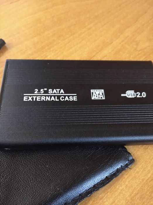 Продам внешний usb карман вместе с диском на 129 gb