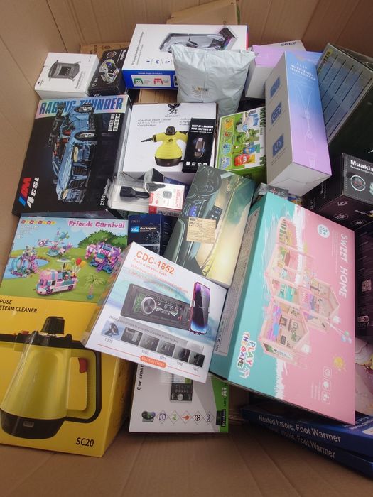 Zwroty Amazon BOX mix NOWA DOSTAWA Elektronika Dom AGD Sport Kat. ABC