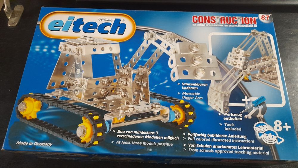 Conjunto construção metal eitech