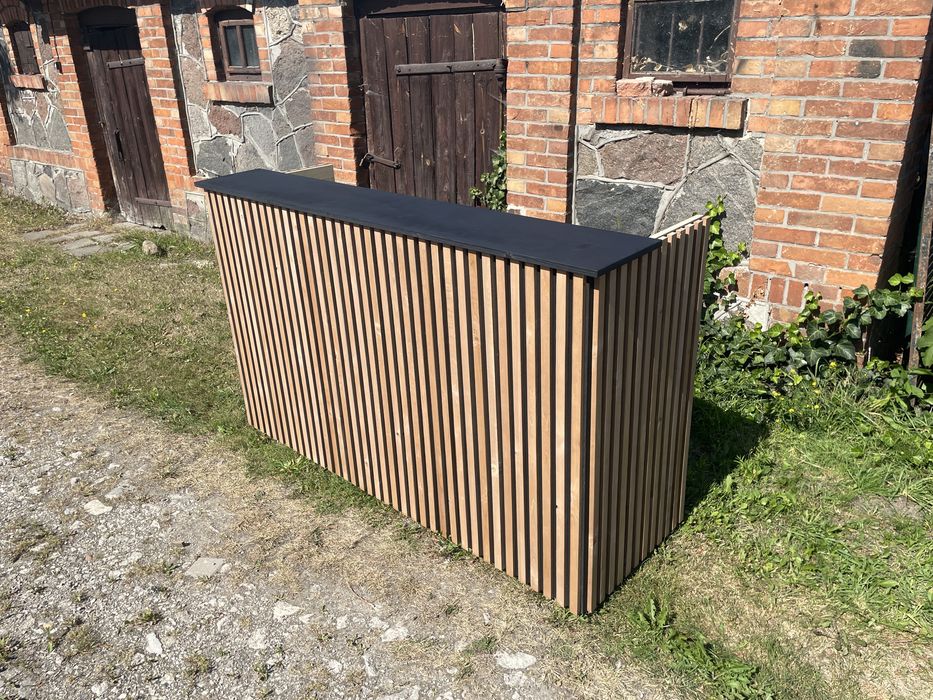 Recepcja lada bar mobilny do biura sklepu itp bar składany