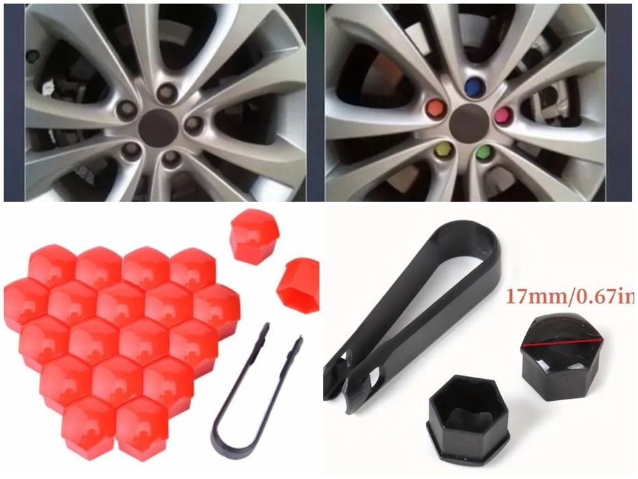 Czerwone nakrętki do koła samochodowego 20 sztuk 17mm 


Osłony
Nakręt