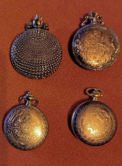 Relógio de bolso x 4