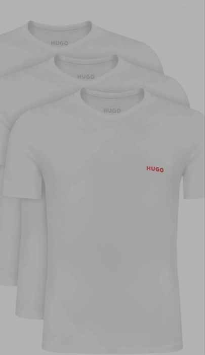 3 pak koszulek Hugo (opis)