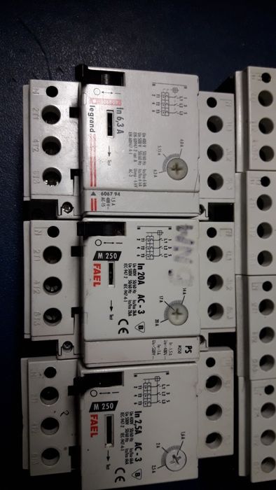 Zabezpieczenie termiczne Legrand Fael M250