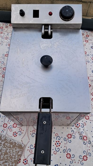 Fritadeira inox 6 lts