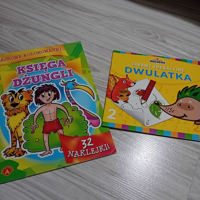 Książeczki dla 2-3 latka edukacyjne wydawnictwa szkolne