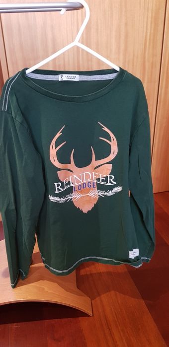 2 Sweathirts algodao 9/10 anos rapaz