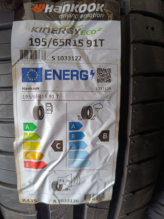 Nowe letnie Hankook 195/65/15