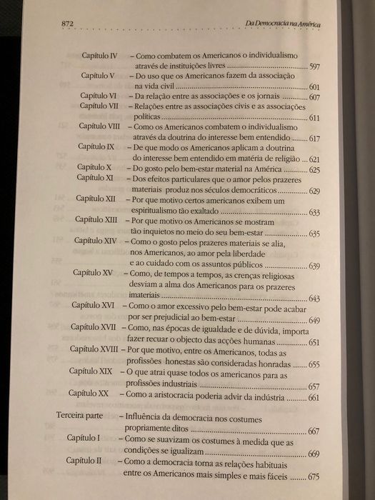 Tocqueville - Da Democracia na América