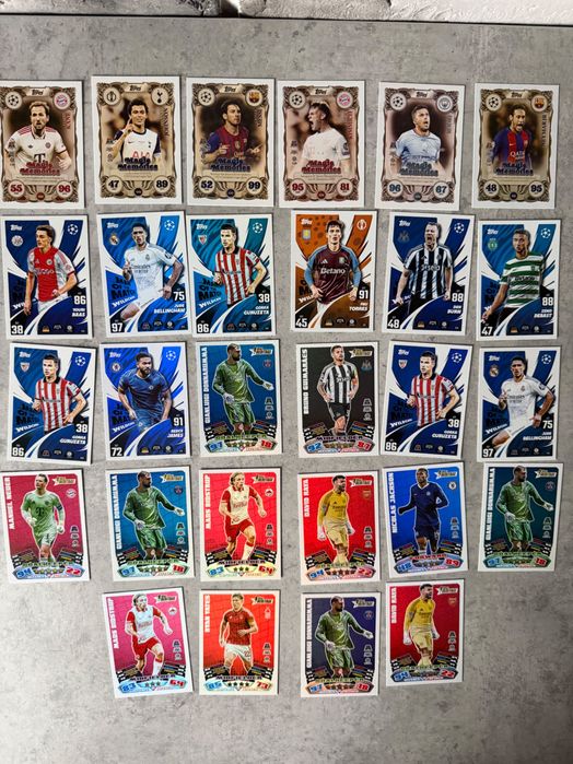 Karty MATCH ATTAX 2026 - zestaw 270 sztuk