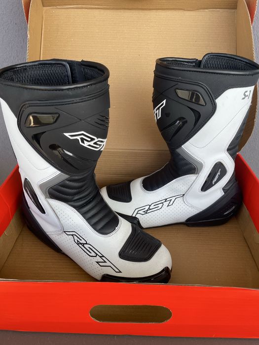 Buty motocyklowe RST S1 Białe/White 44