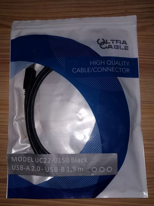 Кабель для принтера uc22-0150 black
