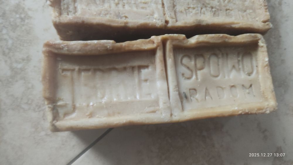 Stare Szare mydło PRL