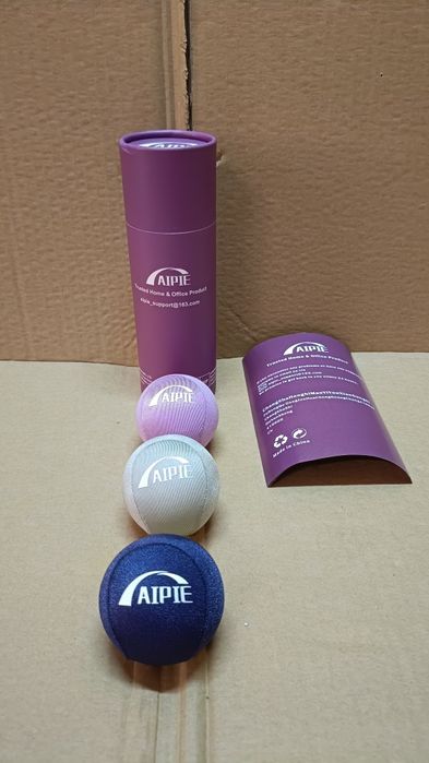 AIPIE Piłka do masażu 3 szt. Antystresowe