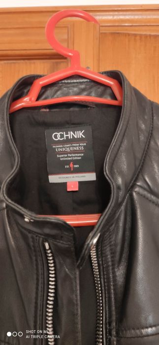 Куртка шкіряна чоловіча від бренду OCHNIC