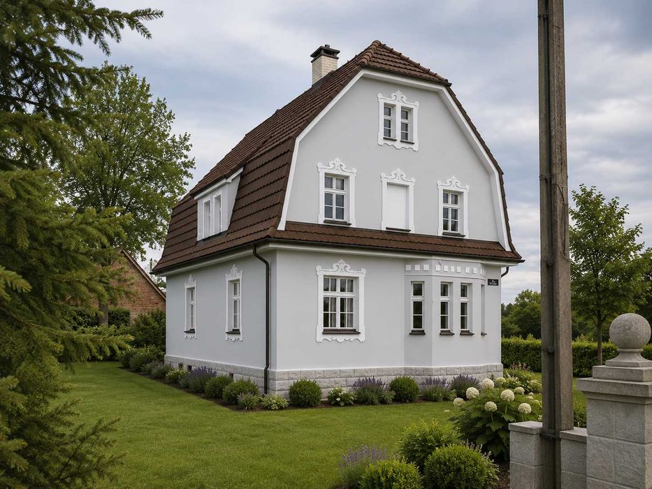 Przedwojenna Willa / Dom z 1936 r. – 220 m², 11 arów, Lubsza
