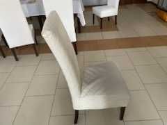 Sprzedaję używane pokrowce na krzesła.