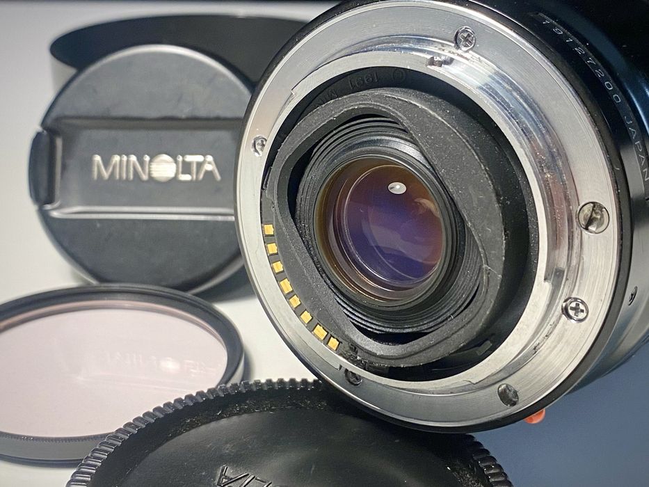 Obiektyw Minolta AF Zoom 100-300mm 4.5-5.6 Sony A Japan Jak Nowy Tanio