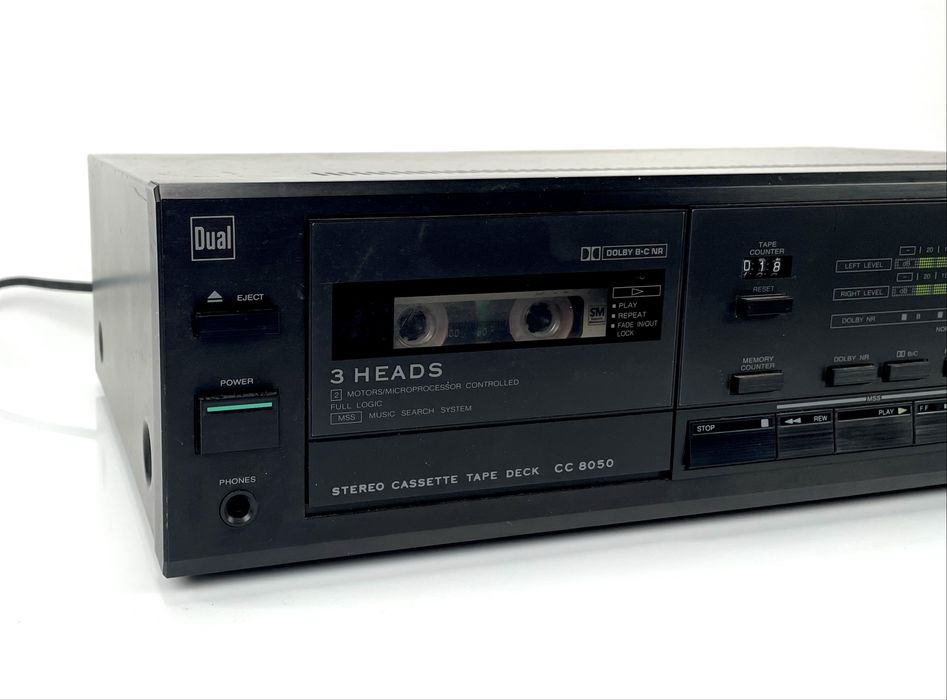DUAL CC 8050 Magnetofon Stereo Audio HiFi, Lata Produkcji 1987-1988