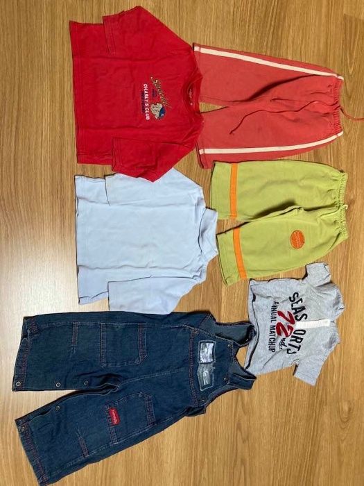 Lote de roupa criança 12/18 meses usada