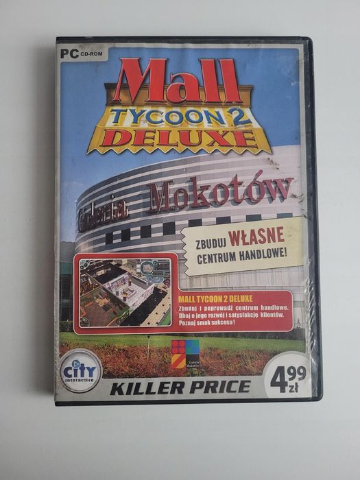 Gra Komputerowa Mall Tycoon 2 Deluxe Pc Zbuduj Własne Centrum Handlowe