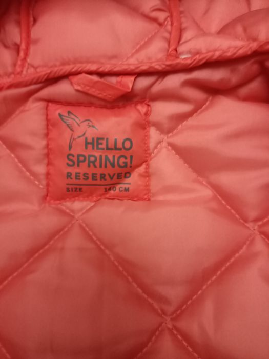Reserved kurtka malinowa rozm 140