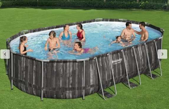 Piscina tubular oval Power Steel Bestway 610x366x122