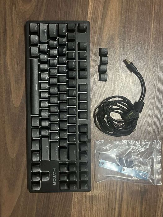 Клавиатура Hator rockfall 2 mecha tkl indigo switch