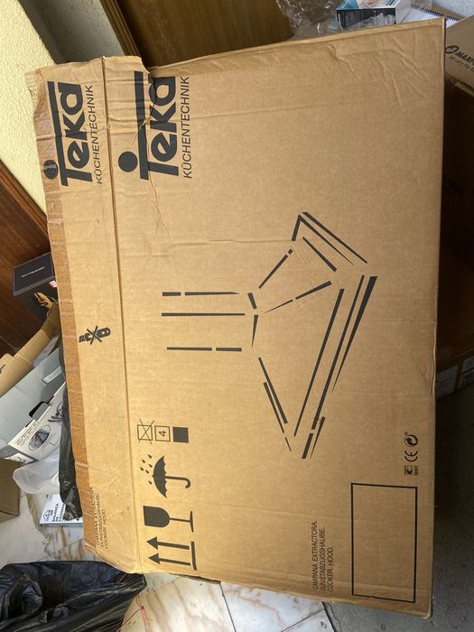 Exaustor Teka DBB 90 novo por estrear