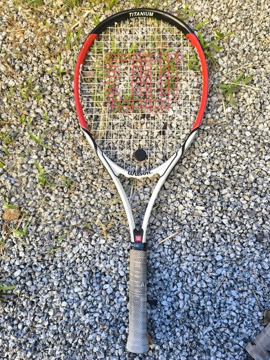 2 Raquetes Wilson + Babolat + 4 Tubos de Bolas (Bom Estado)
