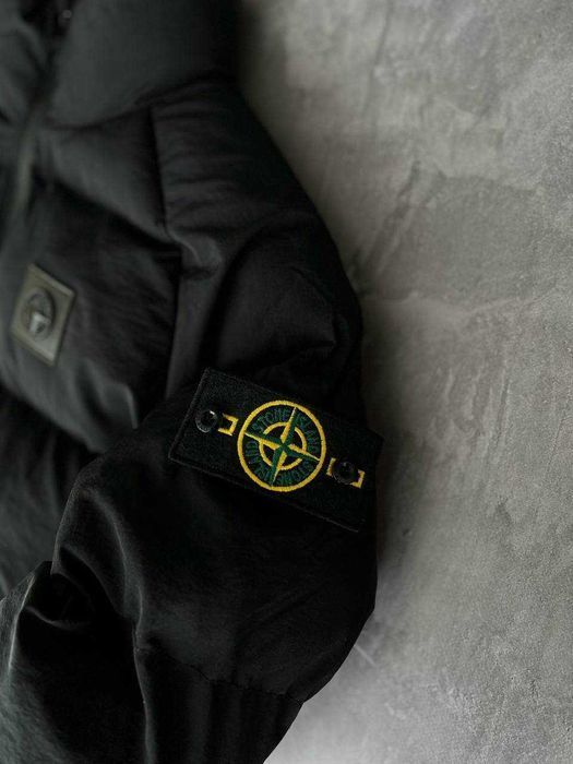 Розпродаж Куртка пуховик   Stone Island чорна